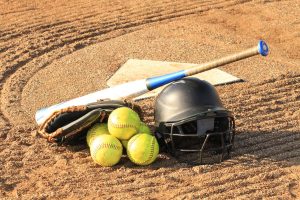 Softball playing equipment