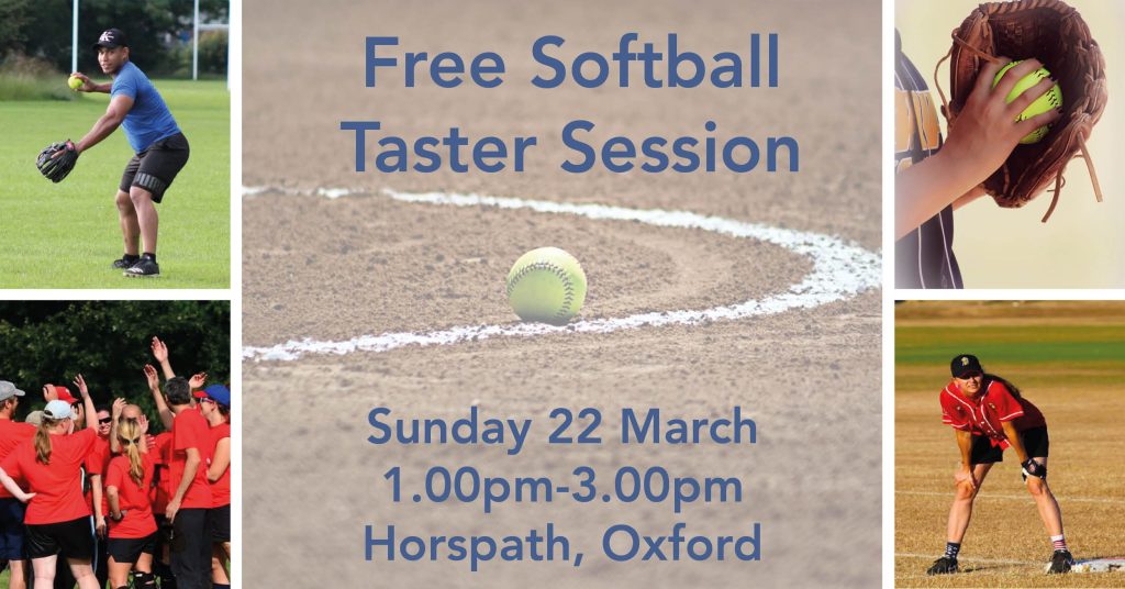 Image showing softballers and the date of the session